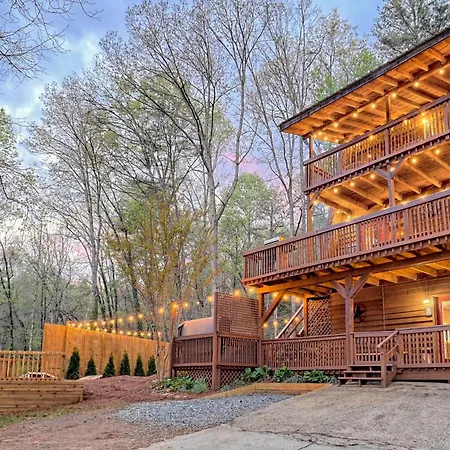 Near Downtown Helen - Hottub, Sauna, Game Room, Fire Pit Exterior photo